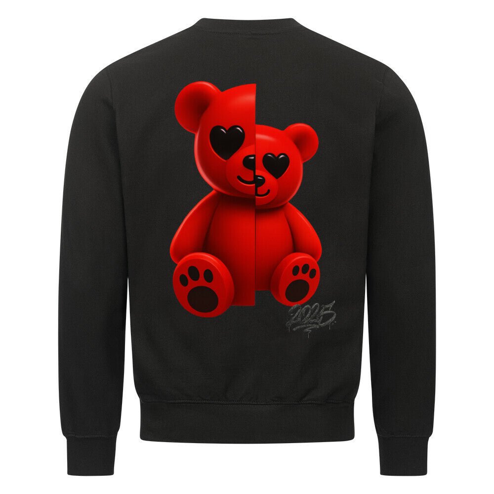 Sweatshirt Unisex Red Bear | LOVEY DOVE Premium Streetwear - LOVEY DOVE