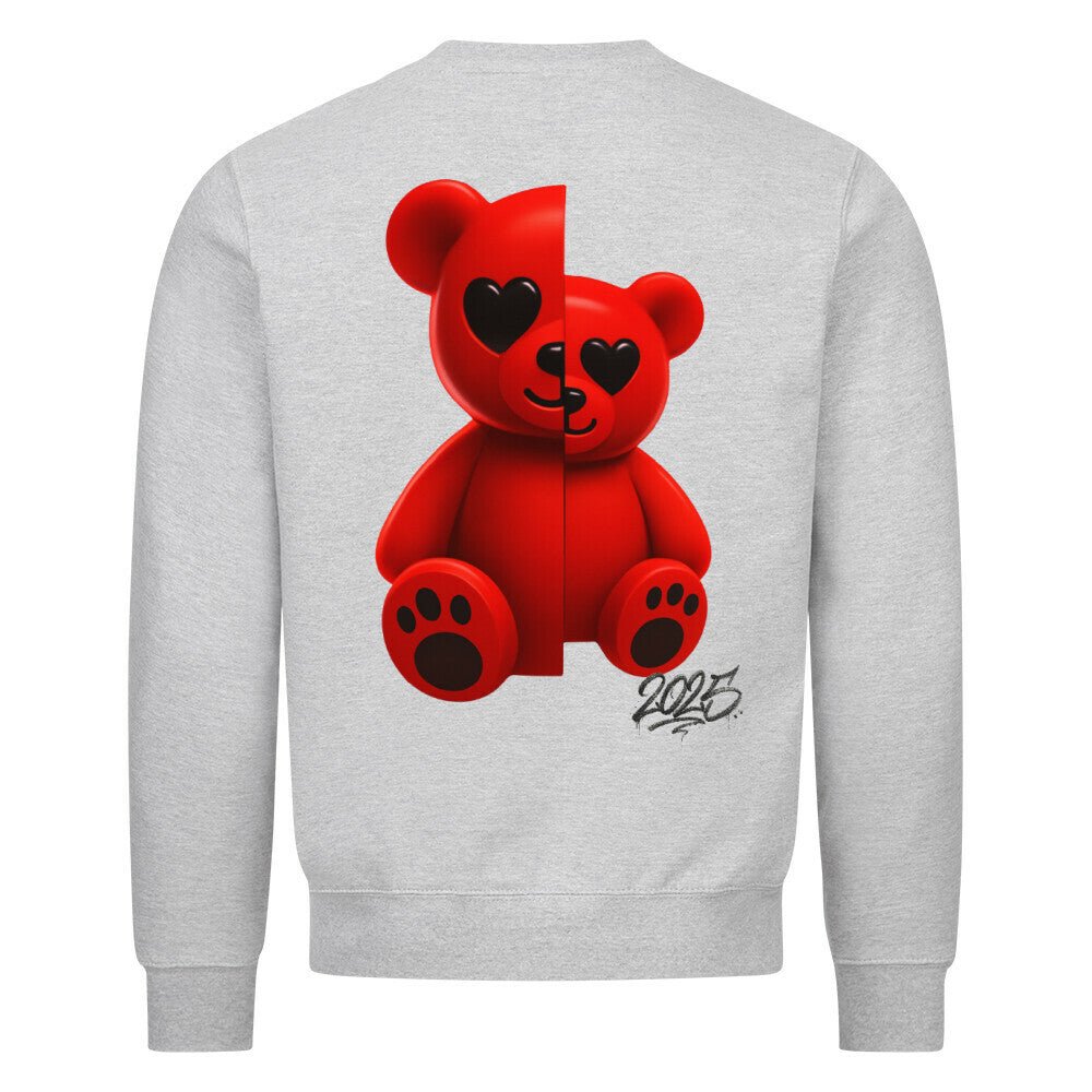 Sweatshirt Unisex Red Bear | LOVEY DOVE Premium Streetwear - LOVEY DOVE