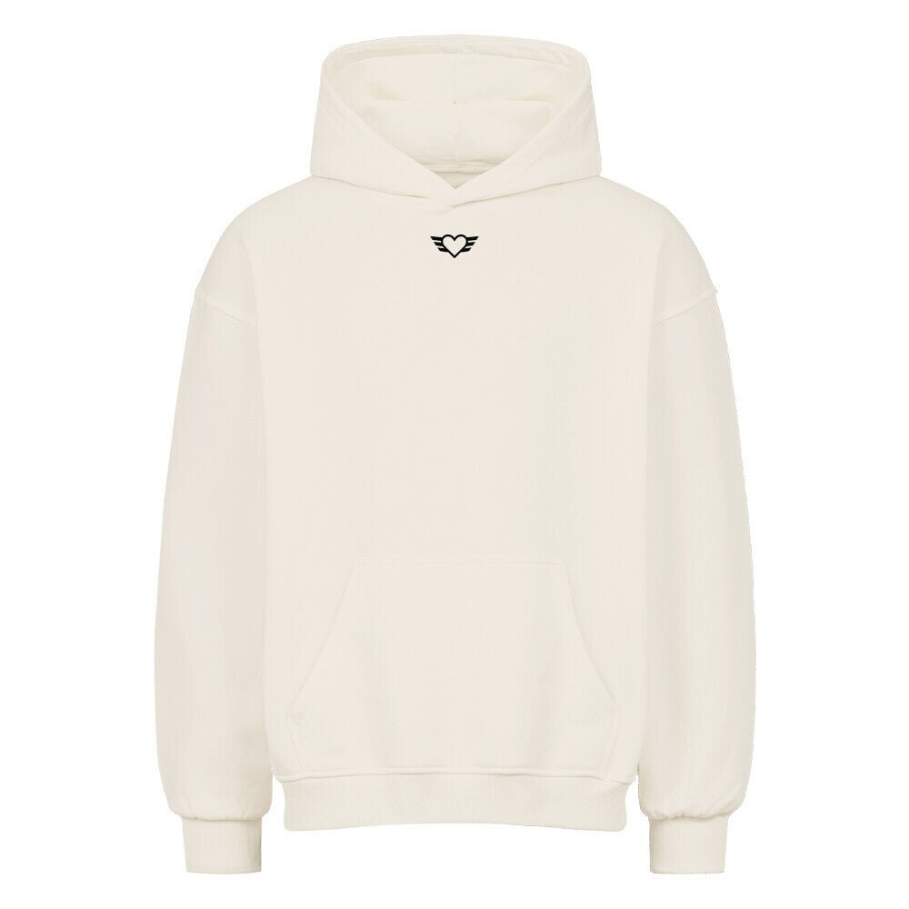 Oversized Hoodie Unisex Heart Wings | LOVEY DOVE™ Premium Streetwear - LOVEY DOVE