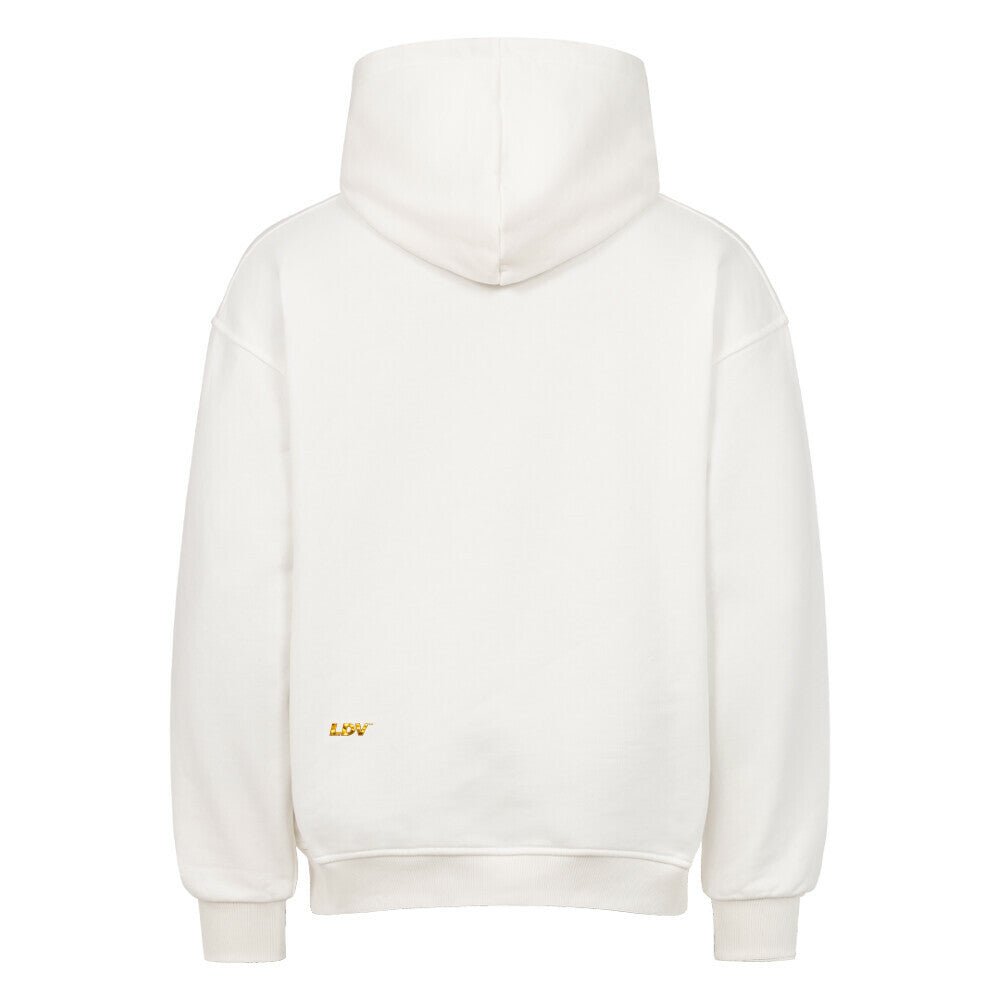 Oversized Hoodie Unisex Heart Wings Gold | LOVEY DOVE™ Premium Streetwear - LOVEY DOVE™